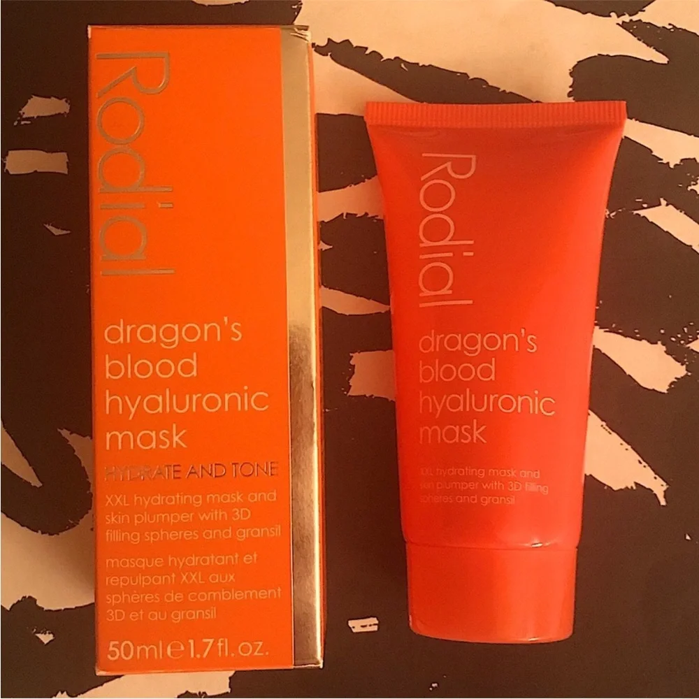 Rodial Dragon's Blood Hyaluronic Mask for Dry and Dehydrated Skin, 50 ml